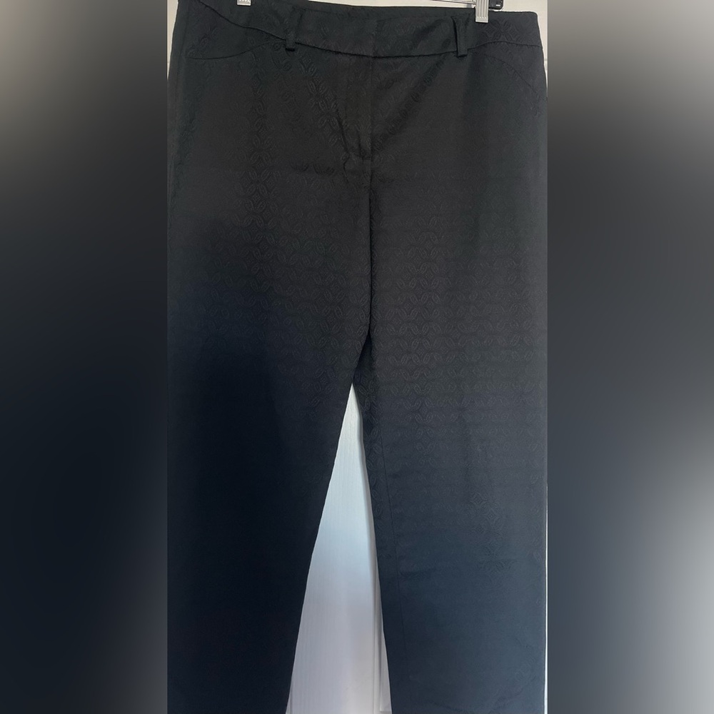 Zac & Rachel Elegant Black Pants NWOT